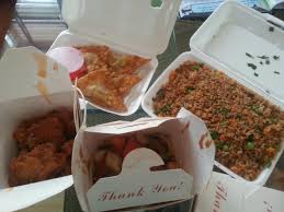 Image of chinese food takeout boxes