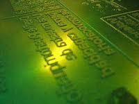 picture of flexography plate