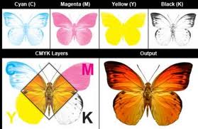 picture of four color printing