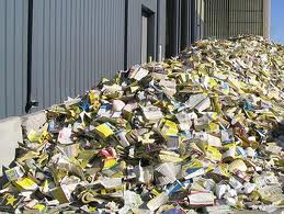 Image of heap of telephone books